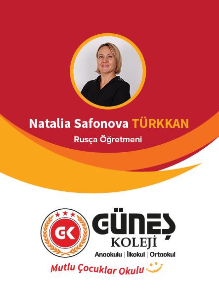 NATALİA SAFONOVA TÜRKKAN